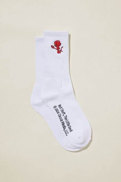 Special Edition Sock, LCN HOT WHITE/ HOT STUFF