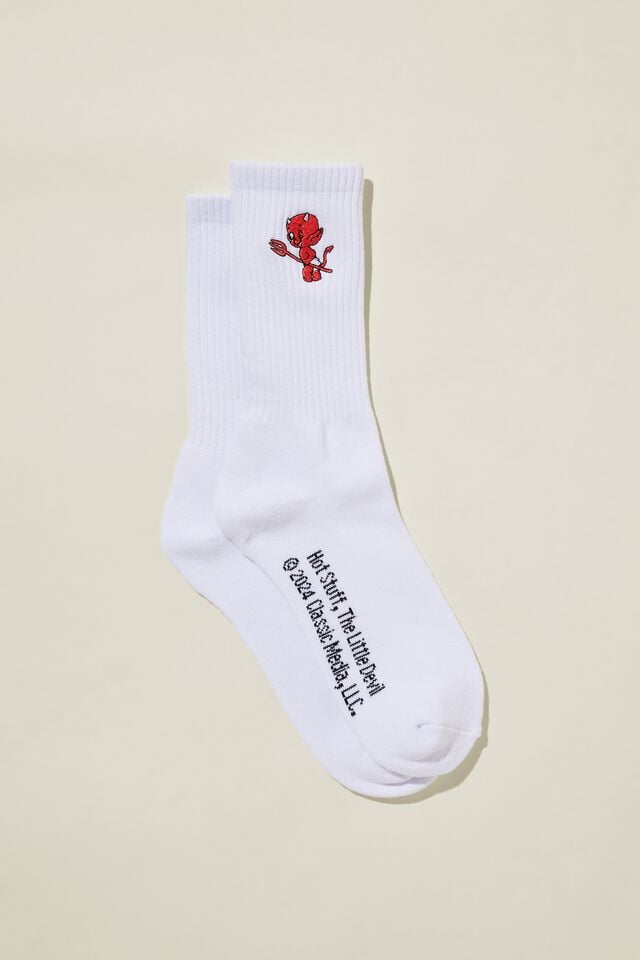 Special Edition Sock, LCN HOT WHITE/ HOT STUFF