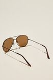 Marshall Polarized Sunglasses, BLACK/TORT/BROWN SMOKE - alternate image 3