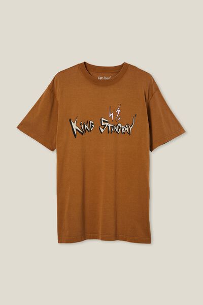 King Stingray T-Shirt, LCN KSR GINGER/SUN