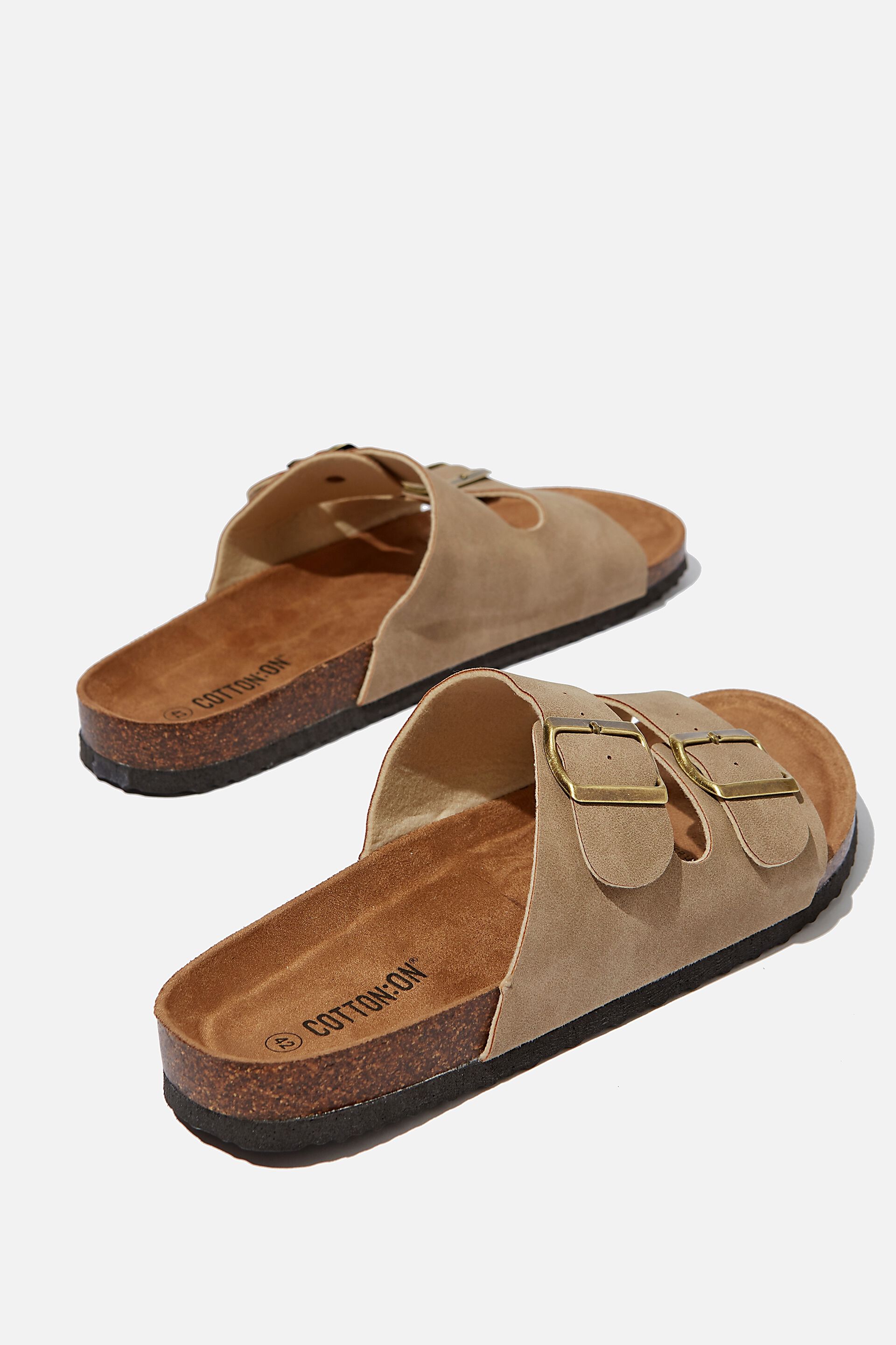 Flat sandals in leather and raffia | Gaudì