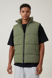 Recycled Puffer Vest, SAGE - alternate image 1
