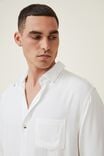 Cuban Short Sleeve Shirt, WHITE - alternate image 4