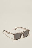 Newtown Sunglasses, MIDNIGHT CRYSTAL / BROWN SMOKE - alternate image 2