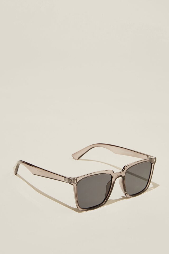 Newtown Sunglasses, MIDNIGHT CRYSTAL / BROWN SMOKE