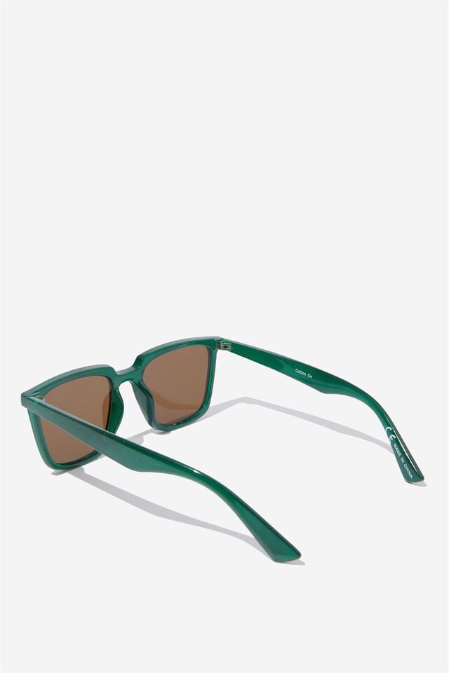 Newtown Sunglasses, OCEAN GREEN/BROWN SMOKE