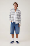 Camisas - Camden Long Sleeve Shirt, GREY WINDOW CHECK - vista alternativa 2