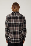 Camisas - Camden Long Sleeve Shirt, MIDNIGHT WINDOW CHECK - vista alternativa 3