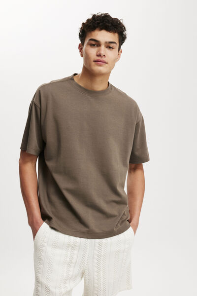 Hyperweave T-Shirt, CEDAR BROWN