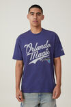 Nba Loose Fit T-Shirt, LCN NBA TRUE NAVY / ORLANDO MAGIC - SCRIPT - alternate image 1