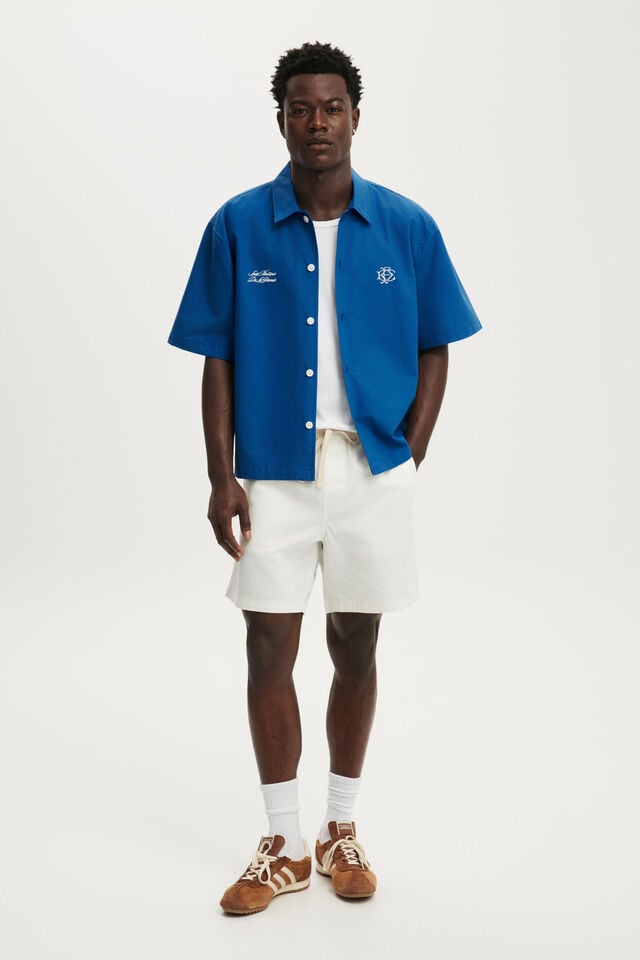 Ventura Short Sleeve Shirt, CAROLINA BLUE EMB