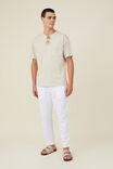 Linen Trouser, WHITE - alternate image 1