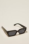 Óculos de Sol - The Razor Sunglasses, BLACK / SMOKE - vista alternativa 2
