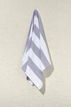 Beach Towel, NAVY/WHITE BOLD STRIPE - alternate image 1