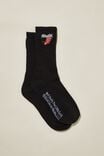 Special Edition Sock, LCN HOT WASHED BLACK/ HOT STUFF - alternate image 1