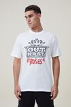 Camiseta - Premium Loose Fit Music T-Shirt, LCN MT VINTAGE WHITE/OUTKAST - RED ROSES - vista alternativa 1