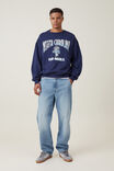 Box Fit License College Crew Sweater, IMG INDIGO / NORTH CAROLINA MASCOT - alternate image 2