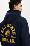 Box Fit Graphic Hoodie, VINTAGE NAVY / ALL STATE CHAMPS - example image 4