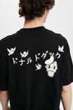 Box Fit Pop Culture T-Shirt, LCN DIS BLACK/DONALD JAPANESE - alternate image 4