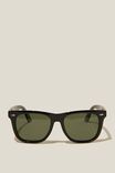 Beckley Polarized Sunglasses, GLOSS BLACK/GREEN - alternate image 1