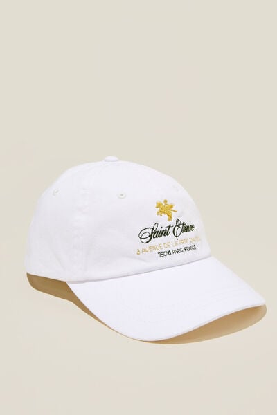 Dad Hat, WHITE/SAINT ETIENNE
