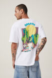 Dabsmyla Loose Fit T-Shirt, LCN DAB WHITE / DREAMS - alternate image 4