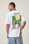 Dabsmyla Loose Fit T-Shirt, LCN DAB WHITE / DREAMS - alternate image 4