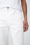 Relaxed Tapered Jean, WHITE