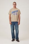 Busch Light Loose Fit T-Shirt, LCN BUS GRAVEL STONE/SLANTED LOGO - alternate image 2