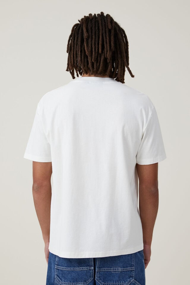 Camiseta - Dr Dre Loose Fit T-Shirt, LCN BRA VINTAGE WHITE/DR. DRE-THE CHRONIC
