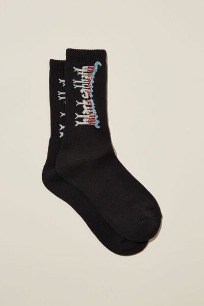 Special Edition Sock, LCN BRA BLACK/BLACK SABBATH 74