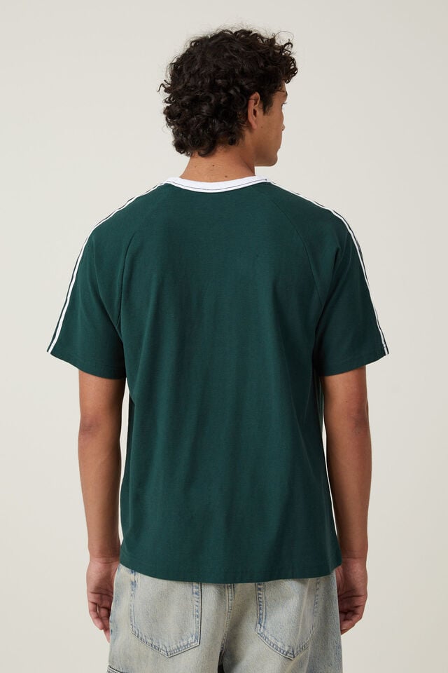 Soccer T-Shirt, PINENEEDLE GREEN/WHITE/BRAZIL