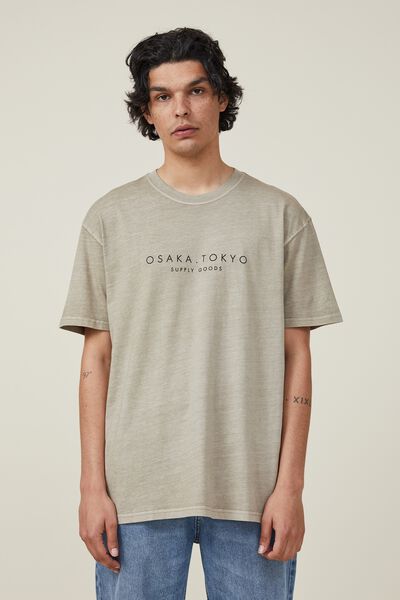 Camiseta - Easy T-Shirt, TAUPE/OSAKA TOKYO