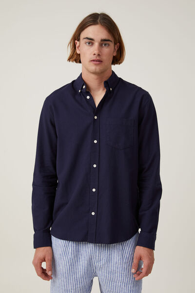 Camisas - Mayfair Long Sleeve Shirt, NAVY