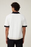 Pablo Short Sleeve Shirt, OFF WHITE CABLE BORDER - alternate image 3