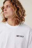 Nascar Loose Fit T-Shirt, LCN NCR WHITE/ORIGINAL LOGO - alternate image 4