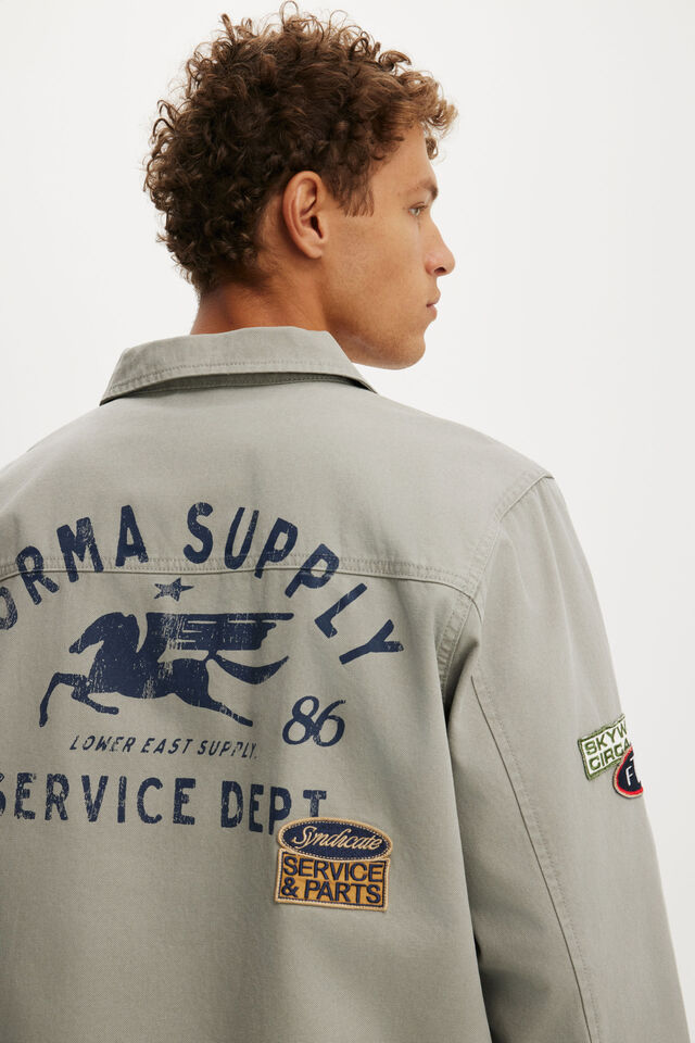 Garage Jacket, GREY