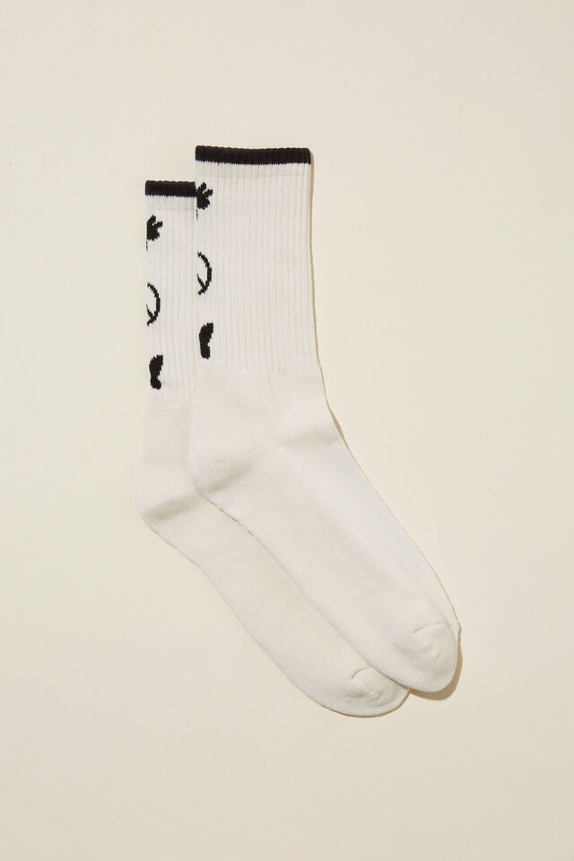 Graphic Sock, BONE/PEACE IS THE MISSION