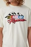 Nascar Loose Fit T-Shirt, LCN NCR BONE/RACING FLAG - alternate image 4