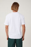 Loose Fit Art T-Shirt, WHITE / SWALLOWS - alternate image 3
