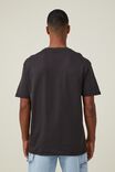 Premium Loose Fit Music T-Shirt, LCN MT WASHED BLACK/NIRVANA - MUDDY BANKS - alternate image 3