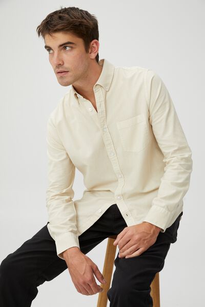 Mayfair Long Sleeve Shirt, VINTAGE SAND