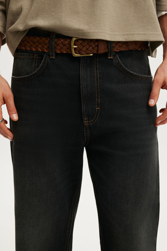 Baggy Bootcut Jean, DENVER WASHED BLACK