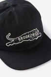 6 Panel Ball Cap, BLACK/BROOKLYN - example image 2