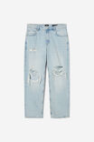 Calça - Baggy Jean, BOUNDARY BLUE RIPPED - vista alternativa 6