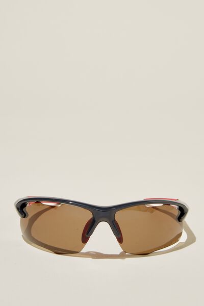 Camiseta - The Accelerate Polarized, CHAR /RED /SMOKE BROWN
