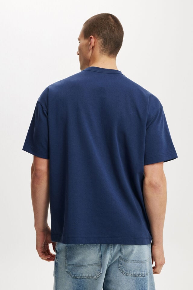 Hyperweave Easy T-Shirt, INDIGO/747 WEST AVENUE