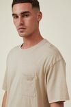 Loose Fit T-Shirt, GRAVEL STONE