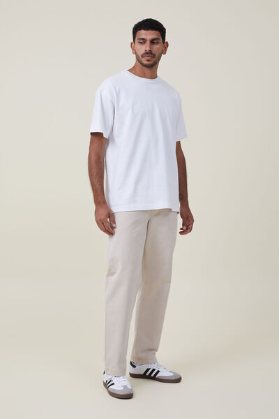 Loose Fit Pant, CARPENTER WASHED STONE TWILL