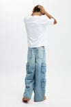 Super Baggy Jean, CARGO CASUALTY BLUE - alternate image 3